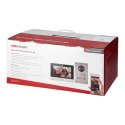 HIKVISION DS-KIS703Y-P zestaw wideodomofonowy jednorodzinny, 2-żyłowy, 7",WI-FI, Full HD, montaż natynkowy lub podtynkowy, IP65