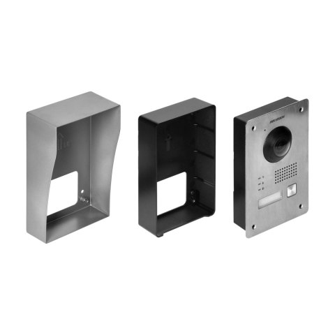 HIKVISION DS-KIS703Y-P zestaw wideodomofonowy jednorodzinny, 2-żyłowy, 7",WI-FI, Full HD, montaż natynkowy lub podtynkowy, IP65 HIKVISION DS-KIS703Y-P zestaw wideodomofonowy jednorodzinny, 2-żyłowy, 7",WI-FI, Full HD, montaż natynkowy lub podtynkowy, IP65