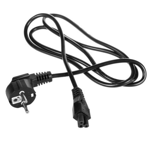 Kabel zasilający typu koniczynka Maclean, 3 pin, wtyk EU, 1.5m, MCTV-857 Kabel zasilający typu koniczynka Maclean, 3 pin, wtyk EU, 1.5m, MCTV-857