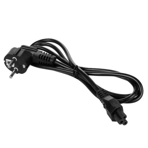 Kabel zasilający typu koniczynka Maclean, 3 pin, wtyk EU, 1.5m, MCTV-857 Kabel zasilający typu koniczynka Maclean, 3 pin, wtyk EU, 1.5m, MCTV-857