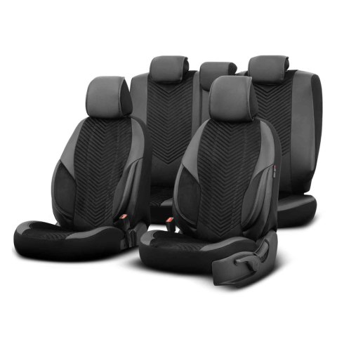 Komplet pokrowców na fotele samochodowe otom advanced 204 black babyface 3-zip Komplet pokrowców na fotele samochodowe otom advanced 204 black babyface 3-zip