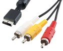 PSP28 Adapter av 3x chinch do ps2 ps3