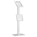 Stojak uchwyt reklamowy do tabletu Maclean,podłogowy z blokadą, 9.7"-11", iPad/iPad Air/iPad Pro, Samsung Galaxy Tab A/Tab A7/Ta