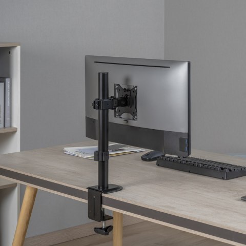 Uchwyt biurkowy do monitora LCD Maclean, VESA 75x75 oraz 100x100, 17-32" 9kg, MC-751N Uchwyt biurkowy do monitora LCD Maclean, VESA 75x75 oraz 100x100, 17-32" 9kg, MC-751N