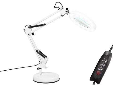 44-168# Lampka biurkowa led lb-23 biała 44-168# Lampka biurkowa led lb-23 biała
