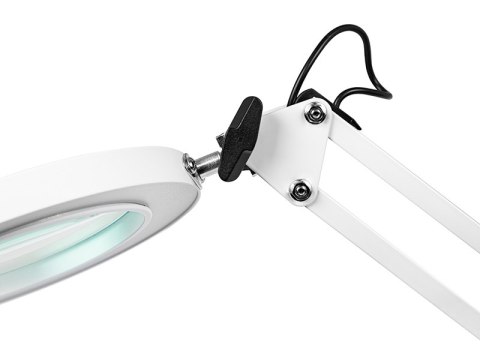 44-168# Lampka biurkowa led lb-23 biała 44-168# Lampka biurkowa led lb-23 biała