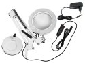 44-168# Lampka biurkowa led lb-23 biała