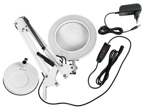 44-168# Lampka biurkowa led lb-23 biała 44-168# Lampka biurkowa led lb-23 biała
