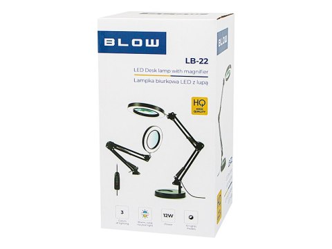 44-168# Lampka biurkowa led lb-23 biała 44-168# Lampka biurkowa led lb-23 biała