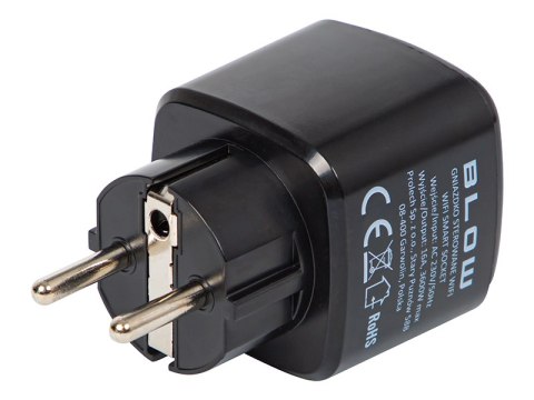 72-076# Inteligentne gniazdko sterowane wifi tuya v3 czarne 72-076# Inteligentne gniazdko sterowane wifi tuya v3 czarne