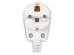 98-150# Wtyczka wt-16 pr kątowa biała