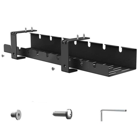 DA263 Organizer na kable pod biurko blat czarny DA263 Organizer na kable pod biurko blat czarny