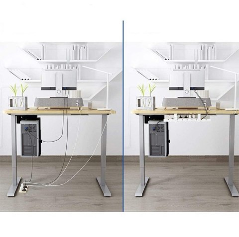 DA263 Organizer na kable pod biurko blat czarny DA263 Organizer na kable pod biurko blat czarny