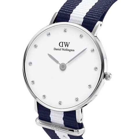 ZEGAREK DAMSKI DANIEL WELLINGTON Glasgow Silver DW00100082 + BOX ZEGAREK DAMSKI DANIEL WELLINGTON Glasgow Silver DW00100082 + BOX