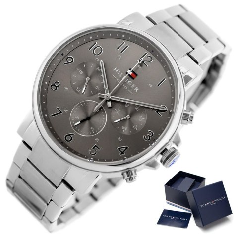 ZEGAREK MĘSKI TOMMY HILFIGER 1710382 + BOX ZEGAREK MĘSKI TOMMY HILFIGER 1710382 + BOX