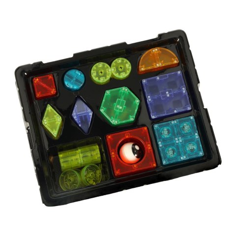 KLOCKI MAGNETYCZNE ŚWIECĄCE 32 EL. KLOCKI MAGNETYCZNE ŚWIECĄCE 32 EL.