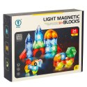 KLOCKI MAGNETYCZNE ŚWIECĄCE 32 EL.