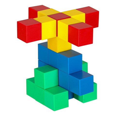 KLOCKI MAGNETYCZNE SZEŚCIENNE KOSTKA SZEŚCIAN FIGURY MAGNES 32 EL. KLOCKI MAGNETYCZNE SZEŚCIENNE KOSTKA SZEŚCIAN FIGURY MAGNES 32 EL.