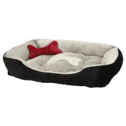 LEGOWISKO DLA PSA KOTA KANAPA SOFA POSŁANIE KOJEC PODUSZKA MIĘKKIE 60 X 45CM SZARE