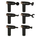 PISTOLET DO MASAŻU MASAŻER DO PLECÓW CIAŁA MINI LED 6W1