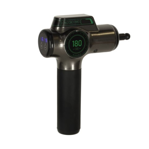 PISTOLET DO MASAŻU MASAŻER DO PLECÓW CIAŁA WYŚWIETLACZ LED 8W1 PISTOLET DO MASAŻU MASAŻER DO PLECÓW CIAŁA WYŚWIETLACZ LED 8W1