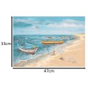 PUZZLE UKŁADANKA 500 ELEMENTÓW PORANEK NAD MORZEM 47 X 33 CM CASTORLAND