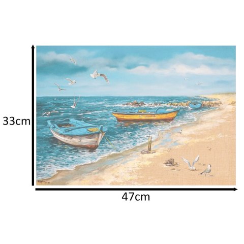 PUZZLE UKŁADANKA 500 ELEMENTÓW PORANEK NAD MORZEM 47 X 33 CM CASTORLAND PUZZLE UKŁADANKA 500 ELEMENTÓW PORANEK NAD MORZEM 47 X 33 CM CASTORLAND