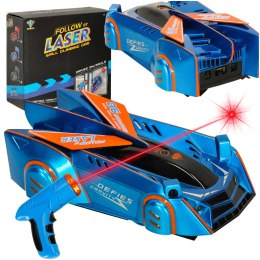 SAMOCHÓD ZDALNIE STEROWANY LASER CAR NIEBIESKI