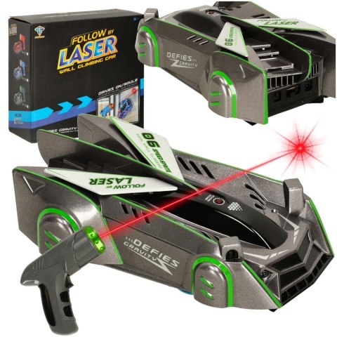 SAMOCHÓD ZDALNIE STEROWANY LASER CAR SZARY SAMOCHÓD ZDALNIE STEROWANY LASER CAR SZARY
