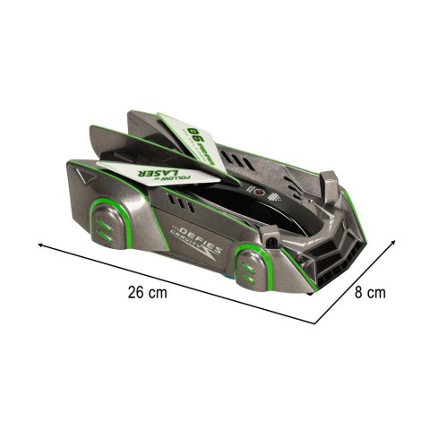 SAMOCHÓD ZDALNIE STEROWANY LASER CAR SZARY SAMOCHÓD ZDALNIE STEROWANY LASER CAR SZARY