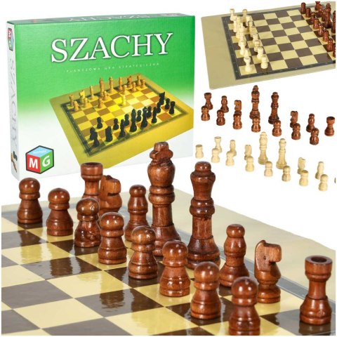 SZACHY DUŻE GRA PLANSZOWA 5+ MULTIGRA SZACHY DUŻE GRA PLANSZOWA 5+ MULTIGRA