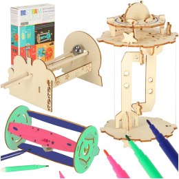 ZESTAW EDUKACYJNY DO EKSPERYMENTÓW NAUKOWYCH DIY MECHANIKA GRAWITACJA 3W1