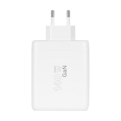 Ładowarka sieciowa Kruger&Matz 140 W GaN z funkcją Quick Charge i Power Delivery Ładowarka sieciowa Kruger&Matz 140 W GaN z funkcją Quick Charge i Power Delivery
