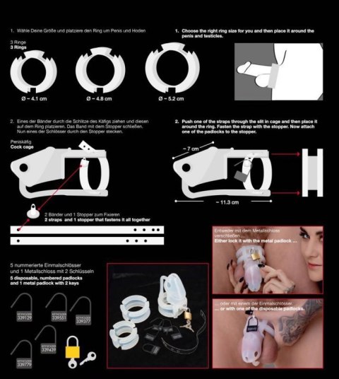 Cock Cage Set 15 pcs. Cock Cage Set 15 pcs.