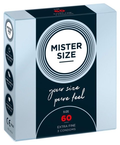 Mister Size 60mm pack of 3 Mister Size 60mm pack of 3