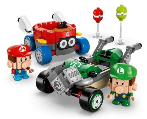 72034 - LEGO Super Mario - Mario Kart™ - Baby Mario kontra Baby Luigi 72034 - LEGO Super Mario - Mario Kart™ - Baby Mario kontra Baby Luigi