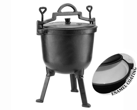 KOCIOŁEK ŻELIWNY MYŚLIWSKI 4L EMALIOWANY ZILNER ZL-5502 KOCIOŁEK ŻELIWNY MYŚLIWSKI 4L EMALIOWANY ZILNER ZL-5502