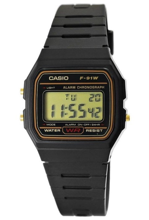 ZEGAREK MĘSKI CASIO F-91WG-9QDF ZEGAREK MĘSKI CASIO F-91WG-9QDF