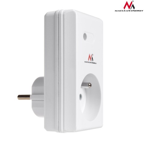 Gniazdka sterowane pilotem Maclean, wewnętrzne, sieciowe, 3szt, programowalne+ bateria do pilota, MCE153 Gniazdka sterowane pilotem Maclean, wewnętrzne, sieciowe, 3szt, programowalne+ bateria do pilota, MCE153