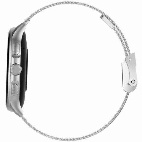 Smartwatch Damski GRAVITY GT12-7 Czarny Pasek Silikonowy + Srebrna Bransoleta Smartwatch Damski GRAVITY GT12-7 Czarny Pasek Silikonowy + Srebrna Bransoleta