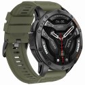 Smartwatch Męski GRAVITY GPS GT24-5 Czarny Pasek Silikonowy + Zielony Pasek Silikonowy Smartwatch Męski GRAVITY GPS GT24-5 Czarny Pasek Silikonowy + Zielony Pasek Silikonowy
