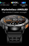 Smartwatch Męski GRAVITY GPS GT24-5 Czarny Pasek Silikonowy + Zielony Pasek Silikonowy Smartwatch Męski GRAVITY GPS GT24-5 Czarny Pasek Silikonowy + Zielony Pasek Silikonowy
