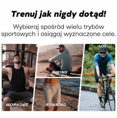 Smartwatch Męski GRAVITY GPS GT24-5 Czarny Pasek Silikonowy + Zielony Pasek Silikonowy Smartwatch Męski GRAVITY GPS GT24-5 Czarny Pasek Silikonowy + Zielony Pasek Silikonowy