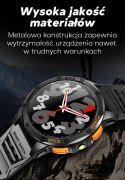 Smartwatch Męski GRAVITY GPS GT24-5 Czarny Pasek Silikonowy + Zielony Pasek Silikonowy Smartwatch Męski GRAVITY GPS GT24-5 Czarny Pasek Silikonowy + Zielony Pasek Silikonowy