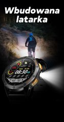 Smartwatch Męski GRAVITY GPS GT24-5 Czarny Pasek Silikonowy + Zielony Pasek Silikonowy Smartwatch Męski GRAVITY GPS GT24-5 Czarny Pasek Silikonowy + Zielony Pasek Silikonowy