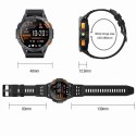 Smartwatch Męski GRAVITY GPS GT24-5 Czarny Pasek Silikonowy + Zielony Pasek Silikonowy Smartwatch Męski GRAVITY GPS GT24-5 Czarny Pasek Silikonowy + Zielony Pasek Silikonowy
