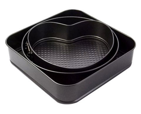 AG670A Forma do pieczenia ciast 3szt AG670A Forma do pieczenia ciast 3szt