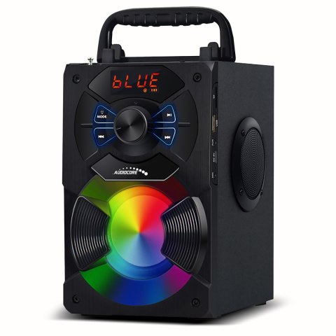 Głośnik przenośny bluetooth Audiocore, radio FM, wejście kart SD/MMC, AUX, USB, pilot, AC730 Głośnik przenośny bluetooth Audiocore, radio FM, wejście kart SD/MMC, AUX, USB, pilot, AC730