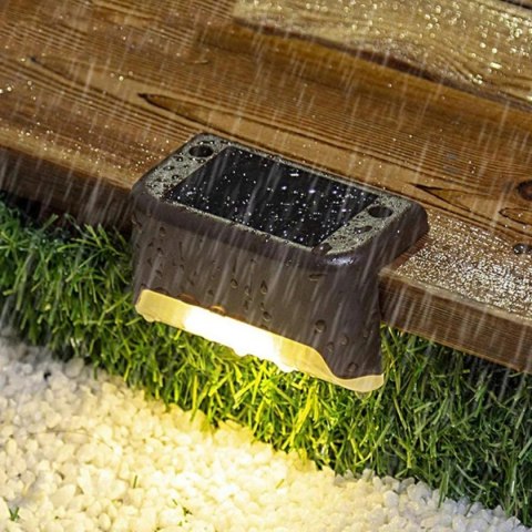 ZD53C Solarne lampki led na schody 4szt ZD53C Solarne lampki led na schody 4szt