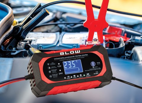 58-683# Prostownik automatyczny 12v/10a-24v/5a blow 58-683# Prostownik automatyczny 12v/10a-24v/5a blow